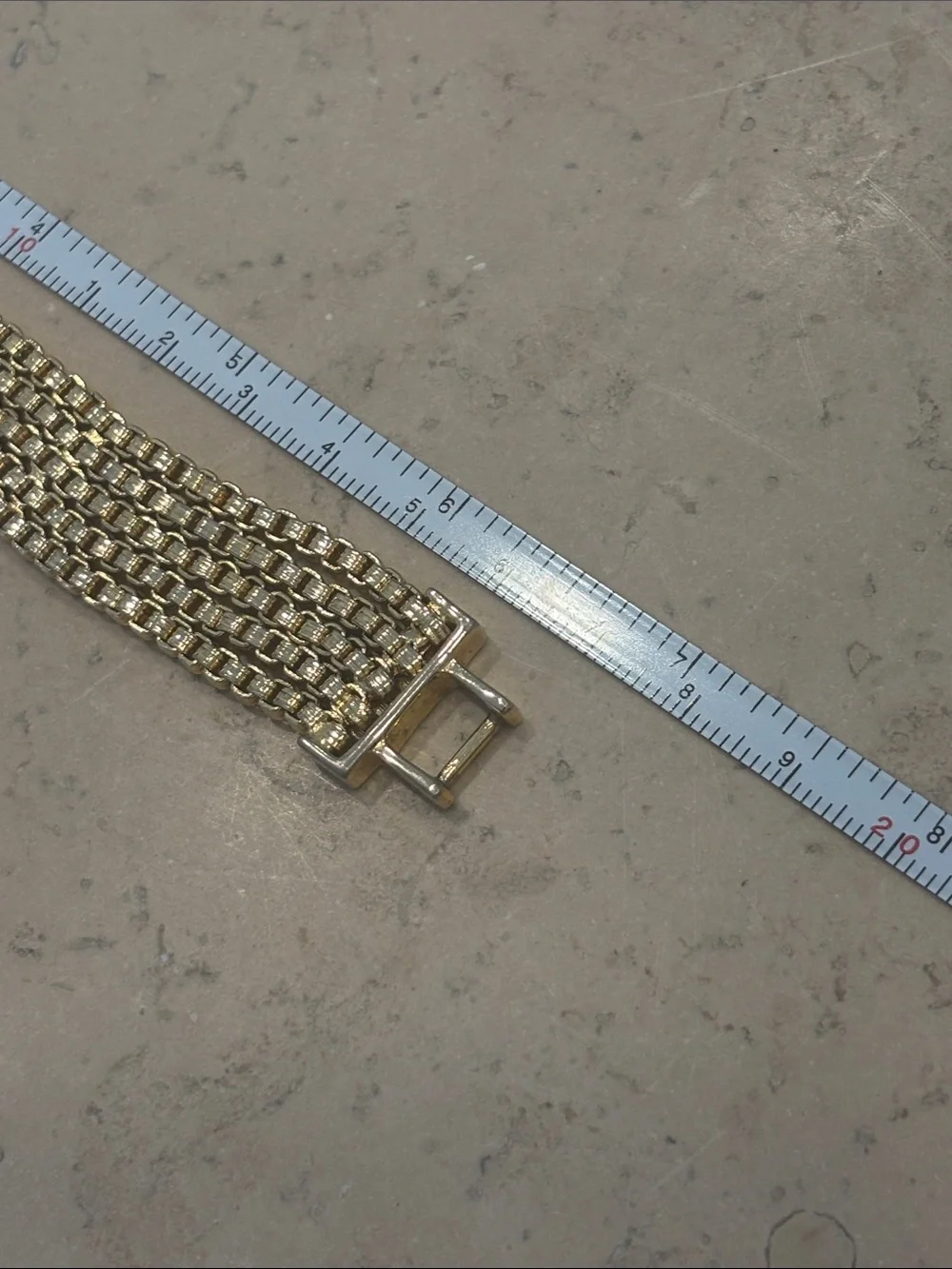 Napier Gold Tone Multi-Chain Link Bracelet
